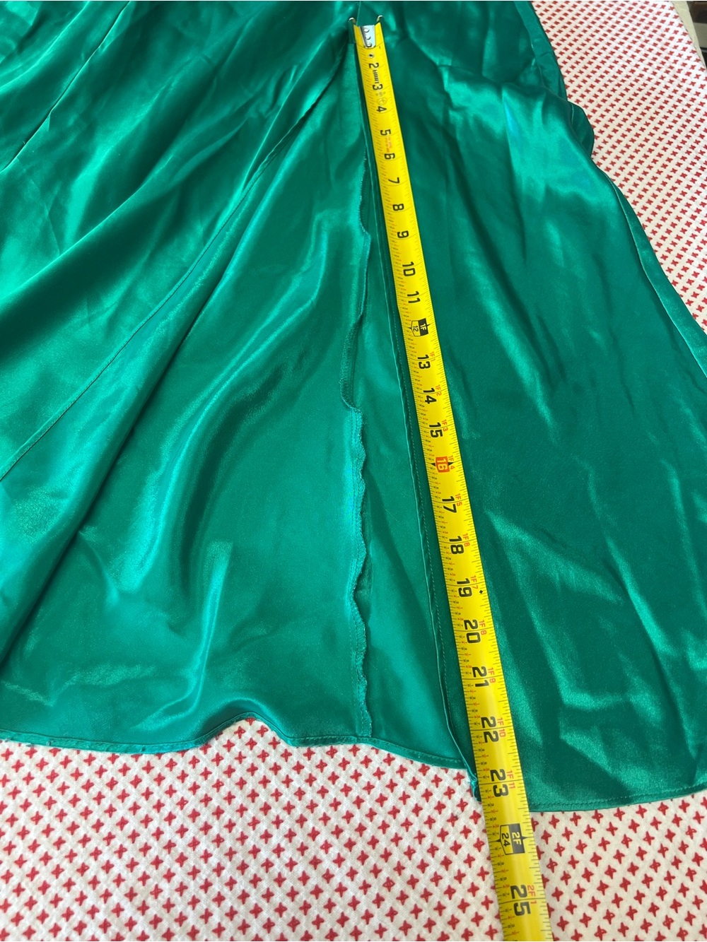 Vintage Victoria’s Secret gold label green long nightgown lace petite guessing s - Picture 8 of 15
